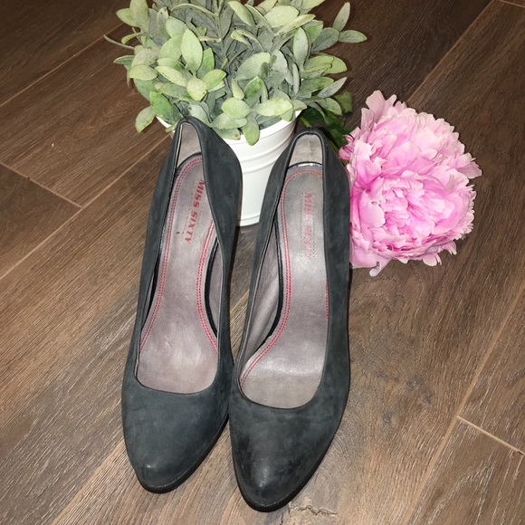 Miss Sixty Black Leather Pumps - Picture 2 of 5